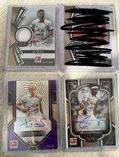 Topps Tier One 22/23 Bundesliga RB Leipzig Bundle Patch Relic & autograph