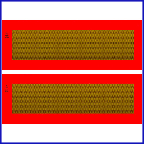 Heckmarkierung warntafel satz - heckmarkierung,