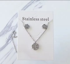 Halskette SET mit Ohrstecker