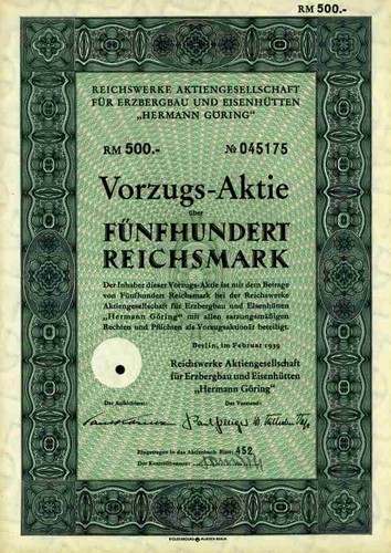 Reichswerke göring 1939 - reichswerke,