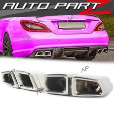 Auspuffblenden Endrohr H Eckig