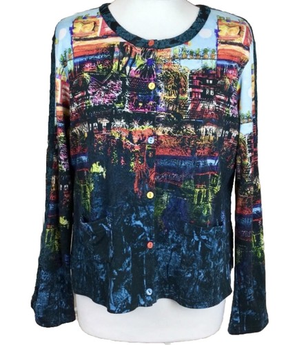 Aventures des toiles cardigan - toiles,
