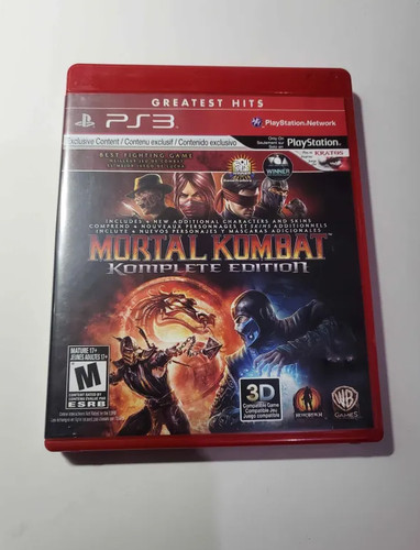 Mortal kombat komplete edition - komplete,