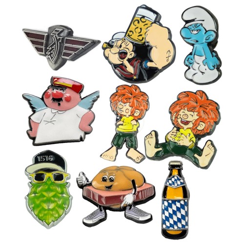 Bavarian caps pin - bavarian, ansteck