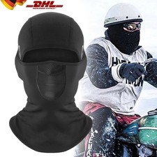 Winter Thermal Motorcycle Balaclava Ski Full Face Mask Hood Helmet Hat Windproof