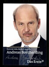 Andreas Borcherding Sturm der Liebe Autogrammkarte Original Signiert # BC 214026