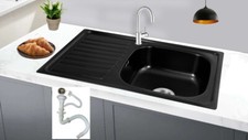 80x50 spülbecken schwarz - spülbecken,