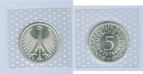 Brd silberadler 1974 - 5, dm