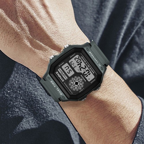 Fashion men sports watch led - sports,