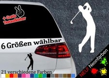 Golfer Aufkleber Sport