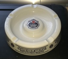 Schneider Weisse: Großer Stammtisch Keramik-Aschenbecher  Ascher Ø 20 cm