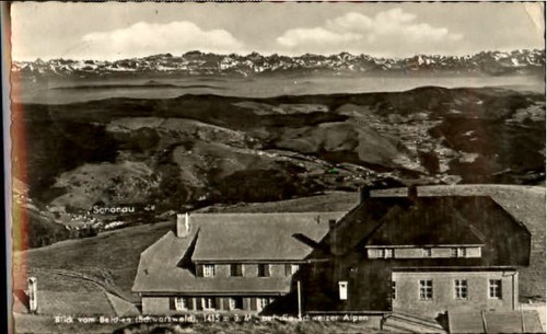 Schoenau schwarzwald 1958 - schoenau,