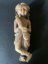 Altes indisches Relief Holz, Schnitzerei Indien Nepal Ganesha