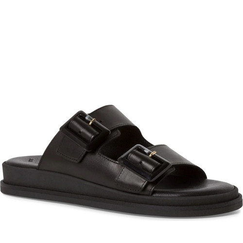 Tamaris damen schwarze leder - tamaris,