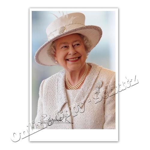 Queen elizabeth autogramm - queen,