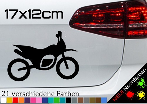 Motocross aufkleber silhouette - motocross,