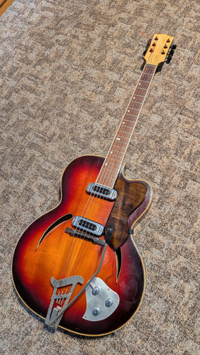 Musima archtop jazz - musima,