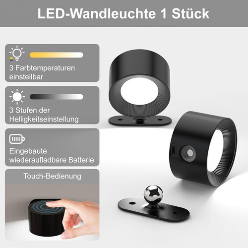 Led wandleuchte touch - wandleuchte,