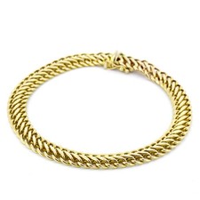 585 Gold Armband Panzerarmband