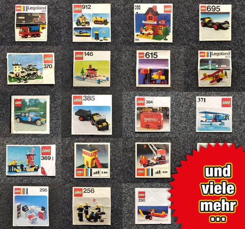 Lego vintage anleitung - vintage, oba