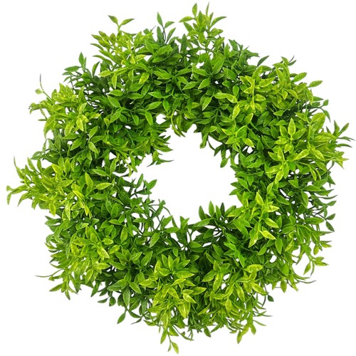 Künstlicher blattkranz 28cm - blattkranz,