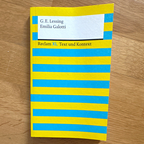 Reclam lessing emilia - reclam, e.