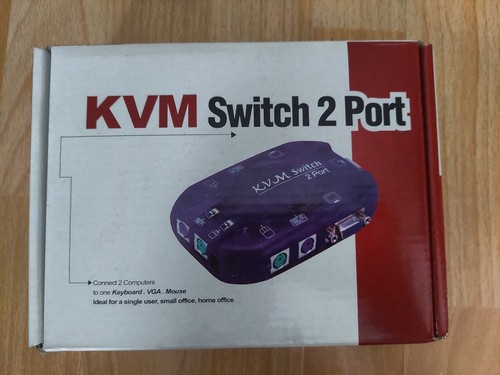 Kvm switch box - port, keyboard
