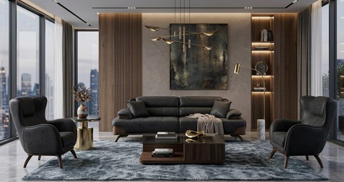 Polstergarnitur sitzer sofa - 3,