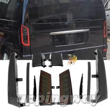 LED Rückleuchten Schwarz Für