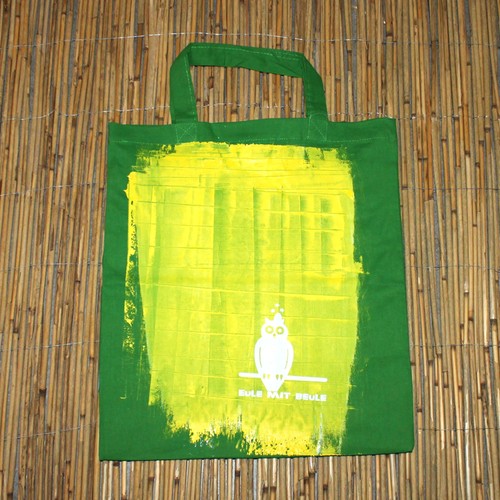 Stofftasche eule stoffbeutel - eule, 2