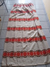 Vorhang Landhausstil 60er/70er VINTAGE blickdicht für Flur/Raumtrenner 106x188cm