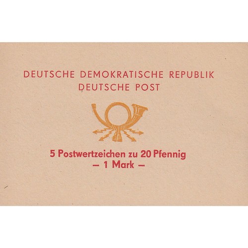Ddr sondermarken heftchen smhd - ddr,