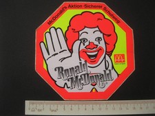 Ronald mcdonald sicherer - mcdonald,