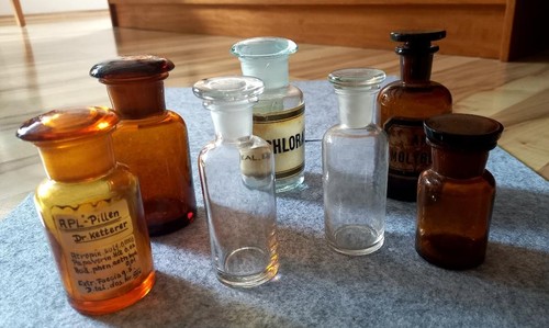 Antike apothekergläser - 7,