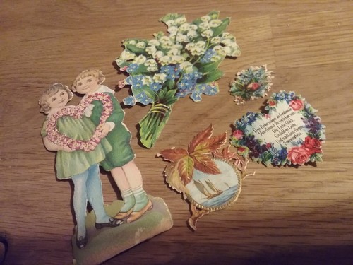 Alte oblaten glanzbilder - oblaten,