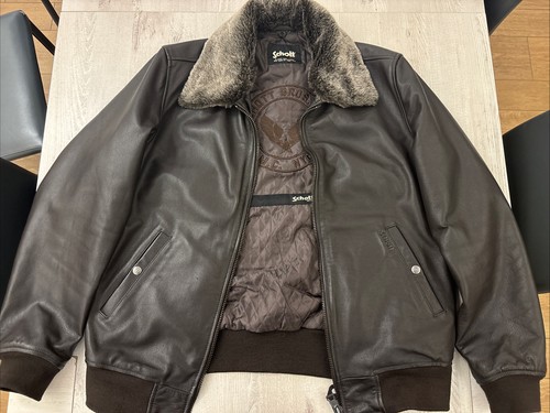 Schott lederjacke piloten - schott,