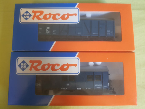 Roco bauzugwagen 46127 - bauzugwagen,