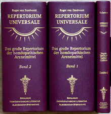Repertorium universale (Complete Repertory+Boenninghausen Rubriken) 3bändig + CD