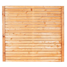 Sichtschutzzaun Holz 180x180 cm - Set Rhombus Kiefer Farbton Pinie Lamellenzaun