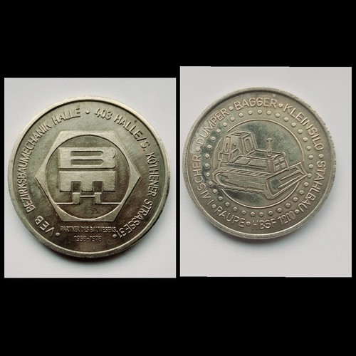 Orig ddr medaille veb - ddr,