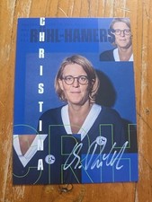 Autogrammkarte christina - autogrammkarte,