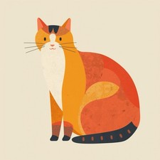 Katze bauhaus stijl - katze,