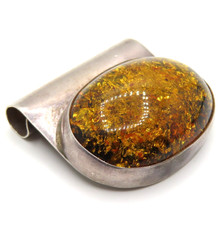 Großer Bernstein Anhänger