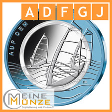 5 x 10 Euro Münze AUF DEM