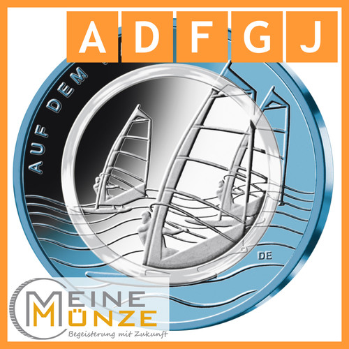 Euro münze auf dem - auf,