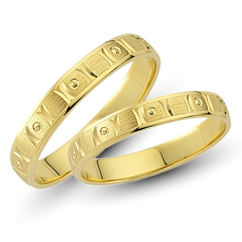 Trauringe gold 333 gelbgold - trauringe,