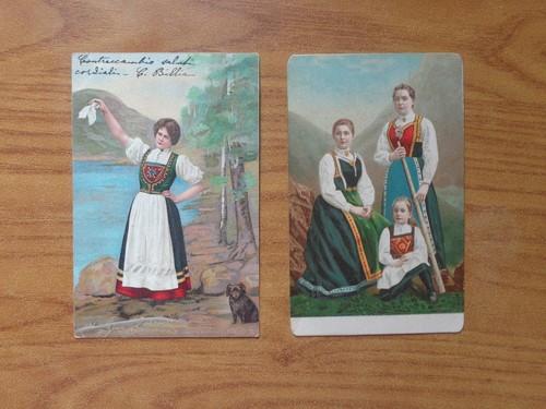 Lotto postkarte frauen mit - 2,