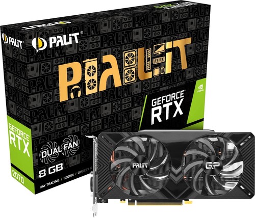 Palit geforce rtx2070 dual fan - rtx2070,