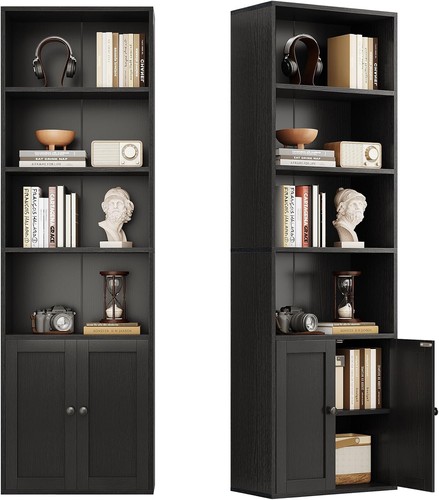 Bücherregal mit türen - türen, 6