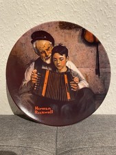 Norman Rockwell The Music Maker Knowles Sammelteller Rockwell